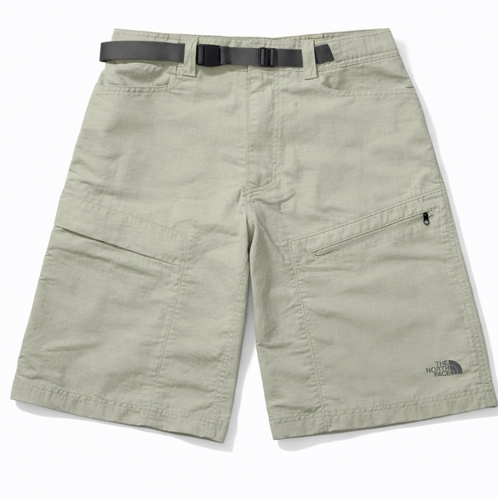 The North Face Mens Nylon Shorts Size S Waist measures 30 inches